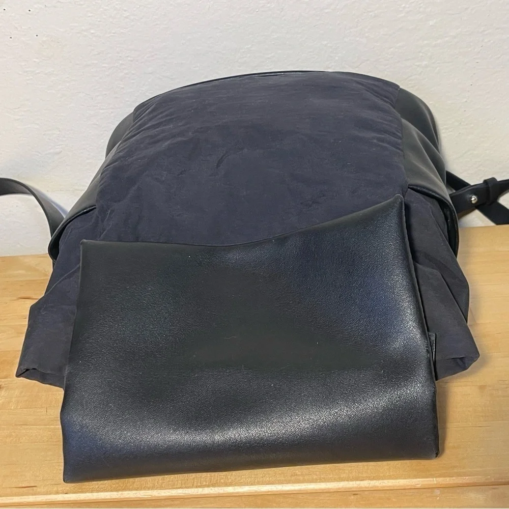 City DKNY small Tilly backpack leather and fabric